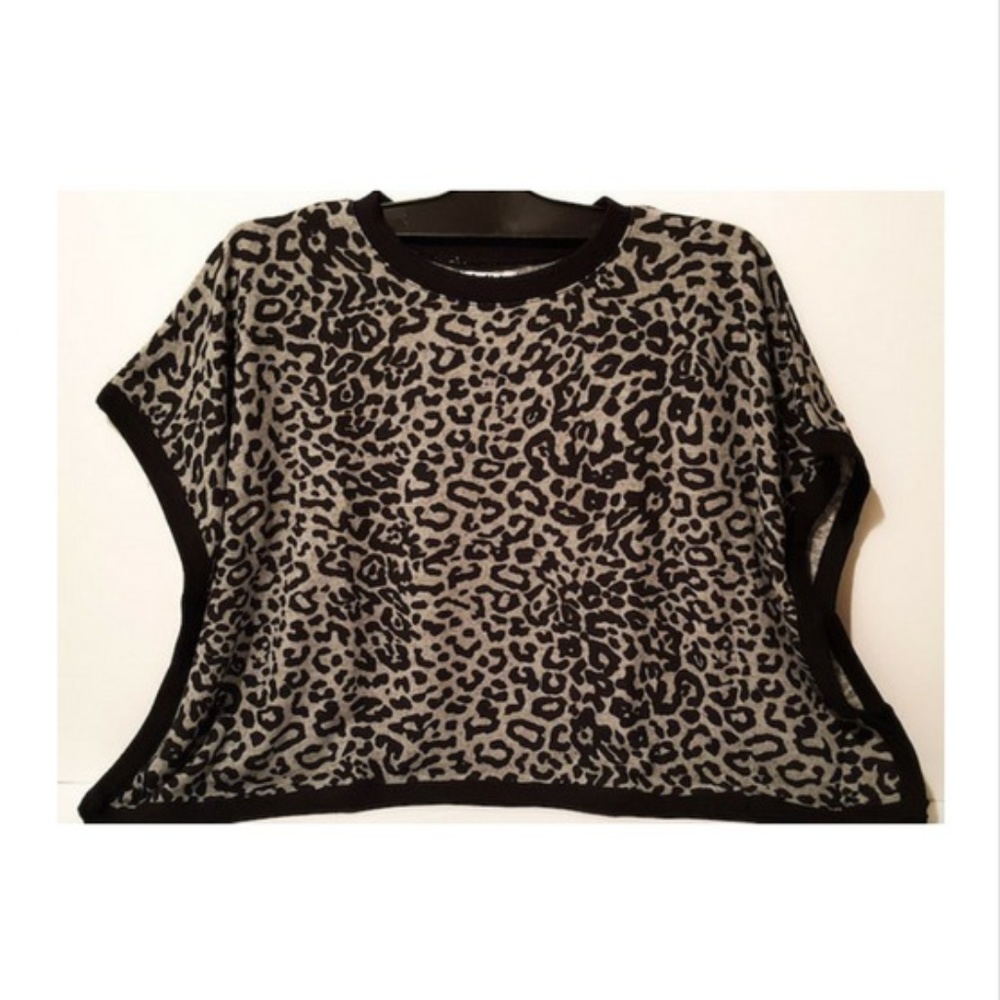 Leopard Poncho